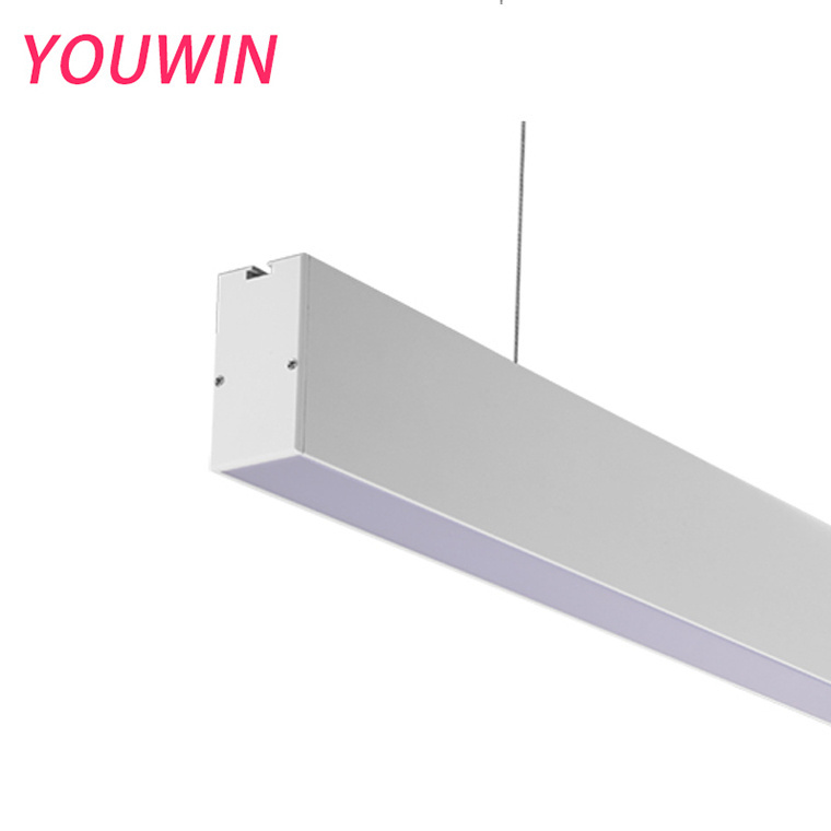 Linears Lamp Office Hallway Led Batten Linear Light for Shelf Suspended Ceiling Hanging Pendant PC Aluminum Light