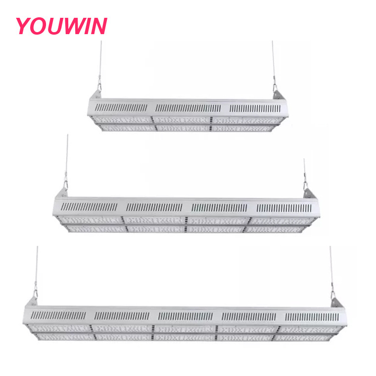 Rotatable Waterproof Warehouse Basketball Court Badminton Hall Grow High Bay Linear Light LED Aluminum Light