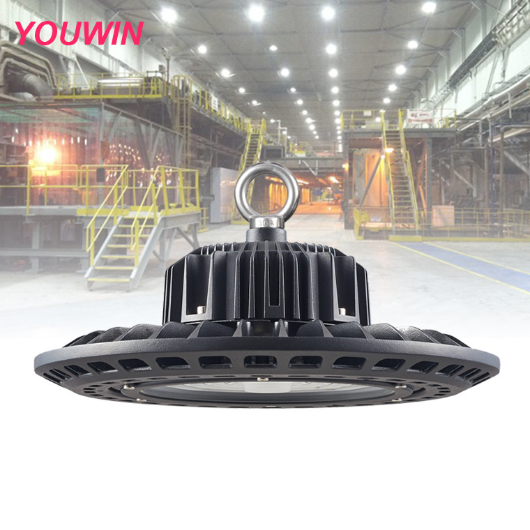 Badminton Court Shopping Mall Fixture Emergency Ufo 200w 250w 400w Highbay Led High Bay Light