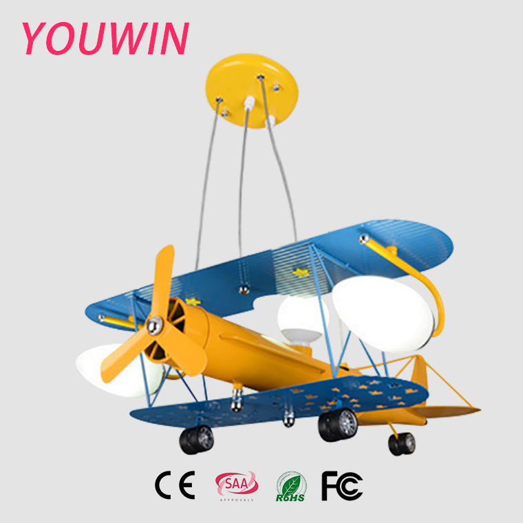 Ceiling Fixture Children Gift Light LED Decoration for Children Room Airplane Light