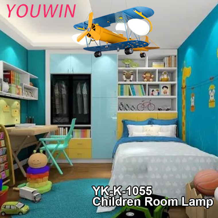 Ceiling Fixture Children Gift Light LED Decoration for Children Room Airplane Light