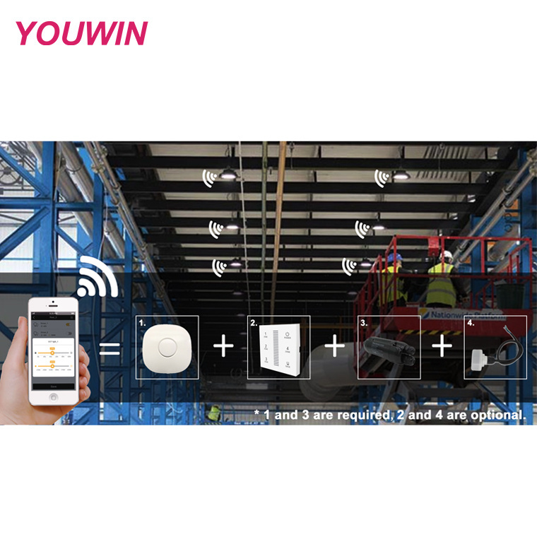 YOUWIN 240W 7 Years Warranty 32400LM Industrial LED Lighting IP65 UFO LED High Bay Light