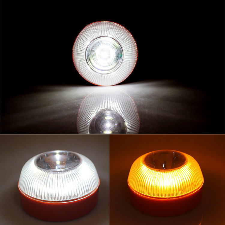 Car Emergency Light V16 Beacon Lamp Rechargeable Magnetic Induction Strobe Flashing Warning Light Road Accident Safety Accessory