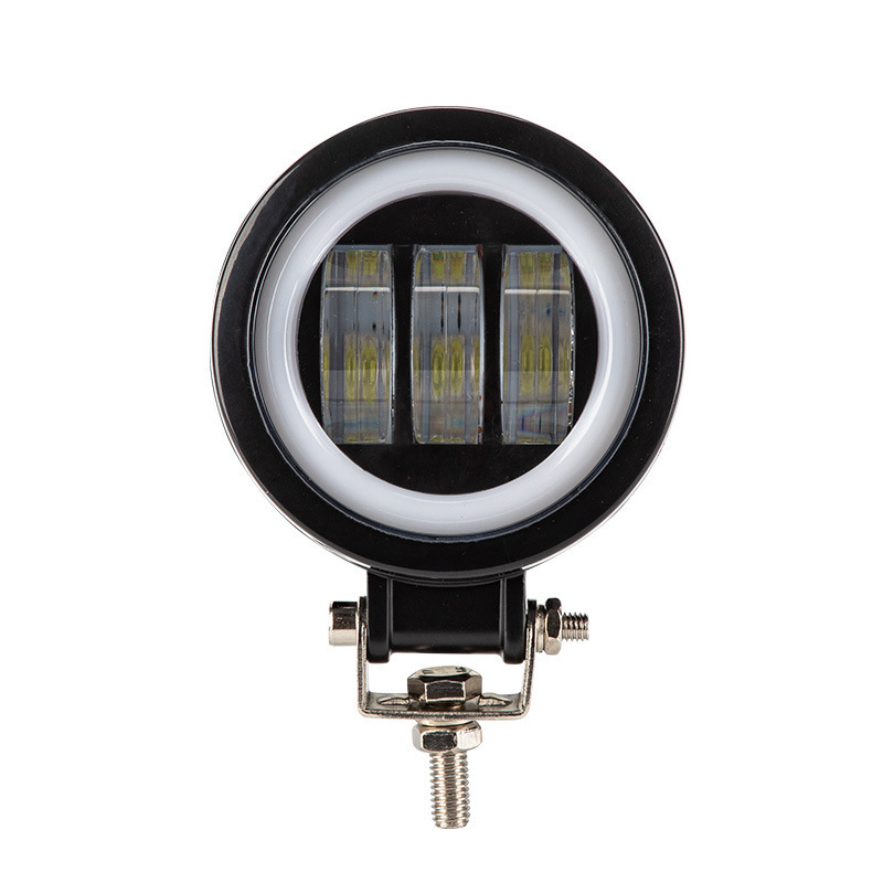 12V-80V 4inch Round Square Led Work Light Angel Eye Lights Bar Spotlight  Off road Motorcycle Car Boat Led Work Lamp