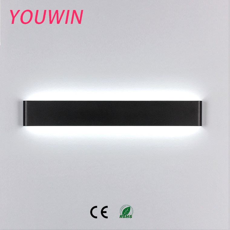 2 Years Warranty 10W LED Black Modern Wall Sconce Indoor Up and Down Scones Wall Lighting Home Wall Lighting Fixtures