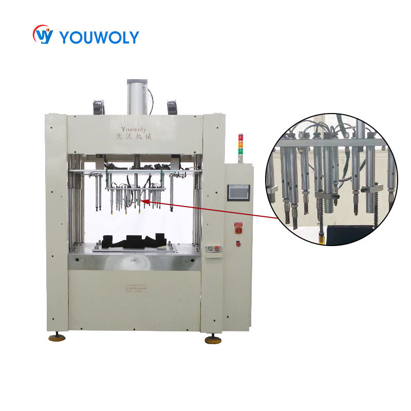 Plastic Capillary Tube Mat Heat staking welding machine