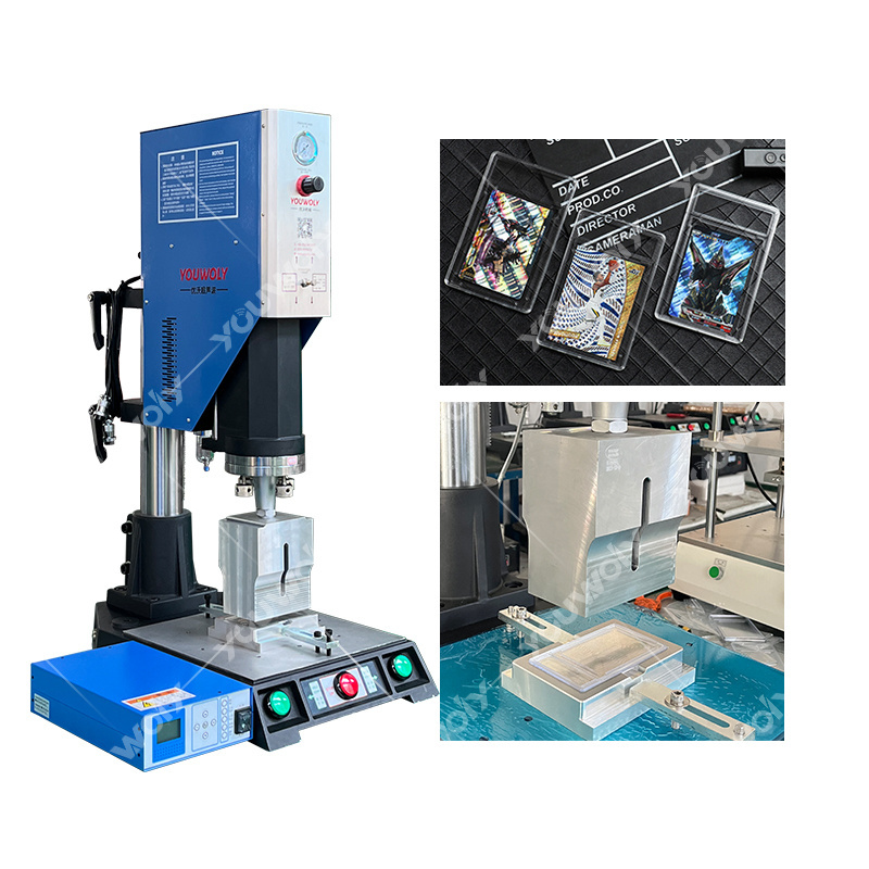 Graded Card Slab Cases Sealing Machine Ultrasonic Card Welding Machine for P S A Sports YuGiOh Collectible Cards Slab Cases