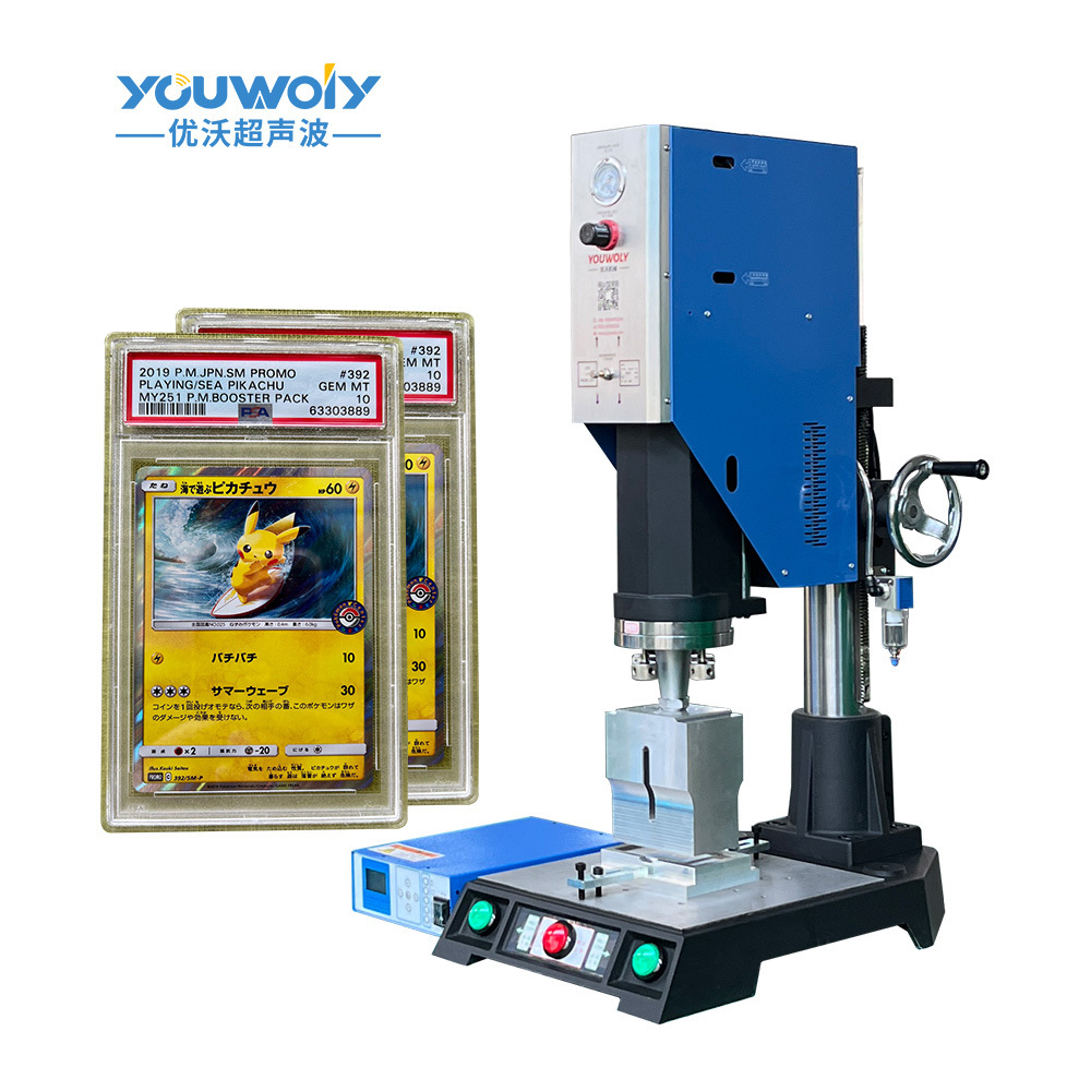 Graded Card Slab Cases Sealing Machine Ultrasonic Card Welding Machine for P S A Sports YuGiOh Collectible Cards Slab Cases