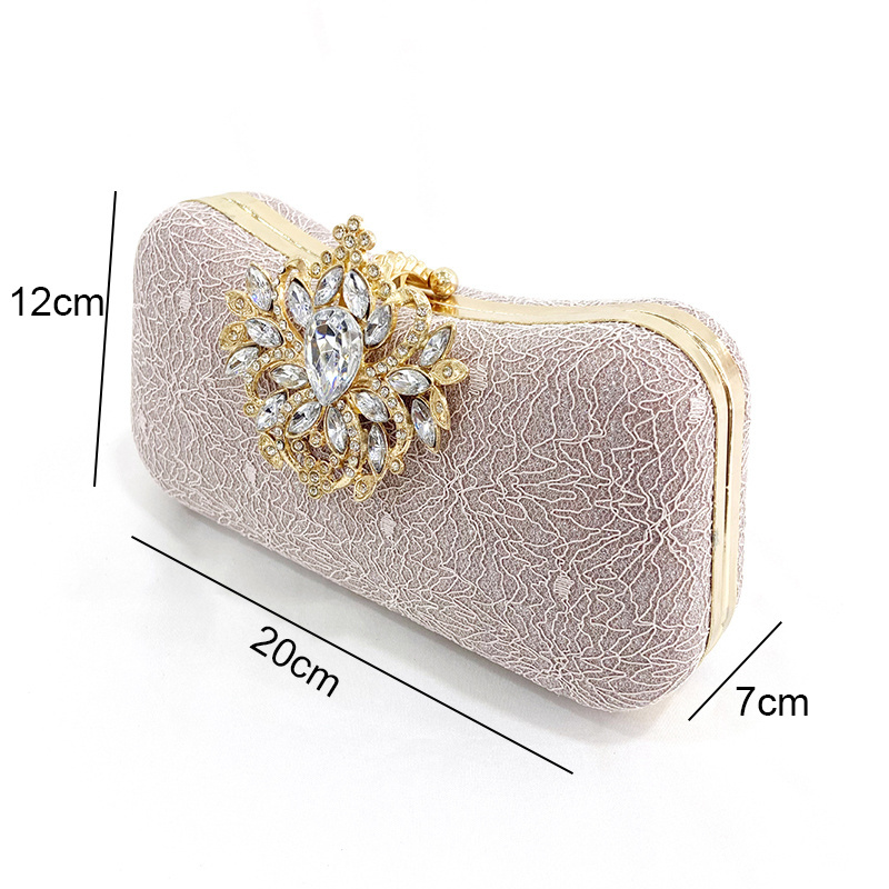 Newest Rhinestone women party silver purse diamond handbags wedding luxury bling bling clutch ladies evening bag