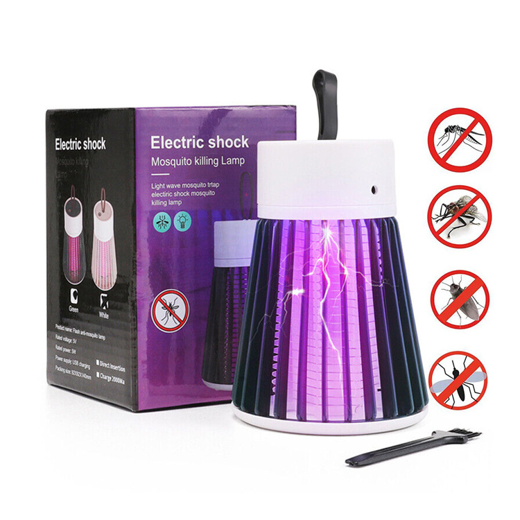 Mini Rechargeable Mosquito Killer Lamp UV LED Light Trap Fly Bug Insect Zapper UV Insect Killer Lampe Anti-moustiques