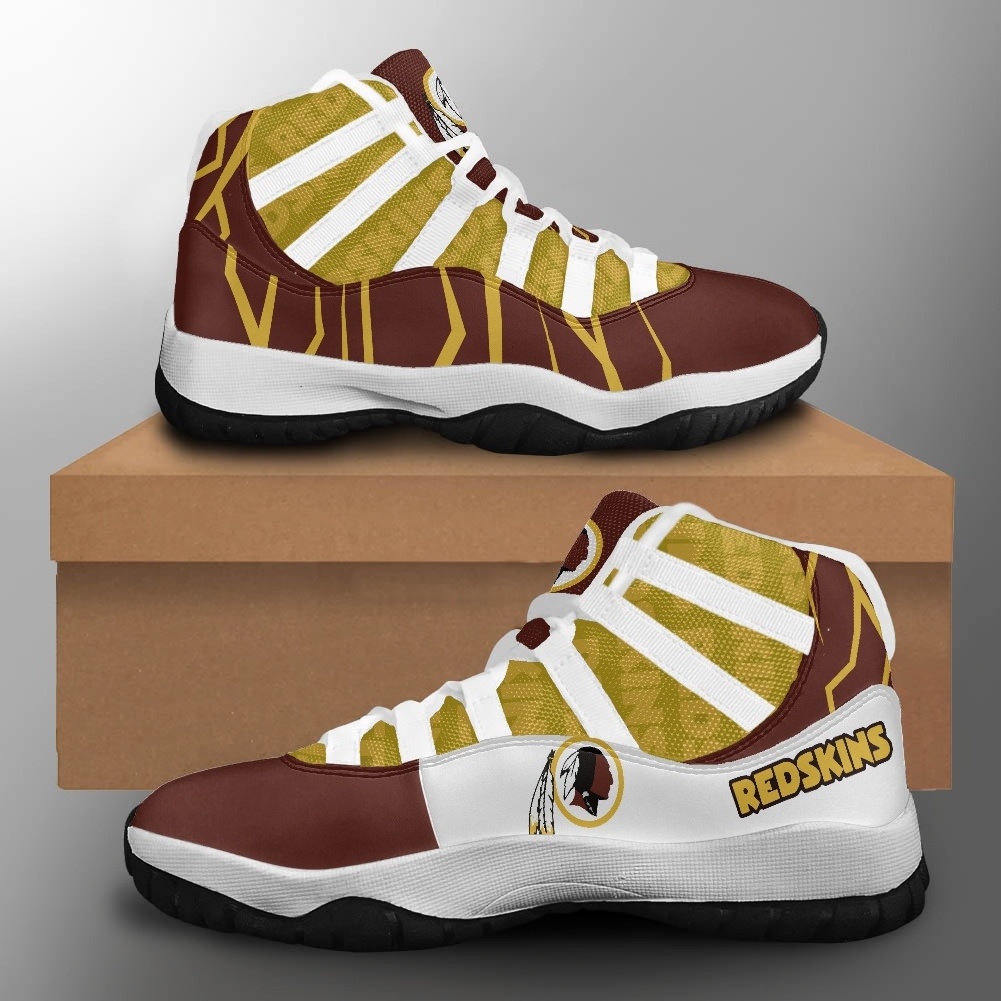 Wholesale Redskins American Football Team Print Design Sneakers Fashion Basketball Shoes Breathable Basketball Team Casual Shoes