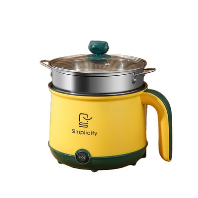 High Quality Portable Multi-functional Mini Cooking Hot Pot Noodle Cooker Electric Pot With Steamer Non Stick Rice Cooker