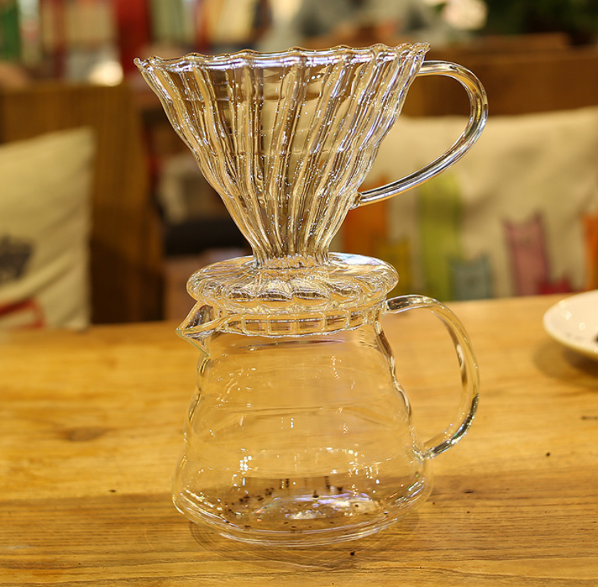 Factory direct supply Glass coffee pot with glass coffee percolator