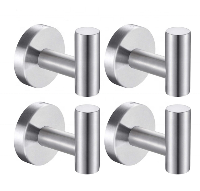 Stainless Steel 304 Wall Mounted Coat Clothes Hooks Bathroom Towel Hook Robe Hook