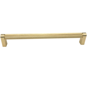 High Class Solid Knurled Gold Brushed Satin Metal Hardware Pull Long Wardrobe Closet Door Handle Pull