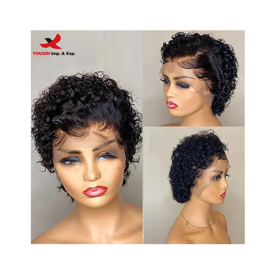 FENGFLY wholesale custom remy hair short bob wigs human hair lace front for black women