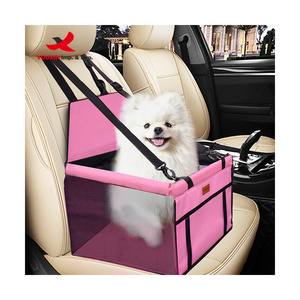 Pet Dog Car Seat Carrier Hammock Chair For Dogs Cushion Protector Folded Car Travel Bags Breathable Mat Pet Car Seat Carrier