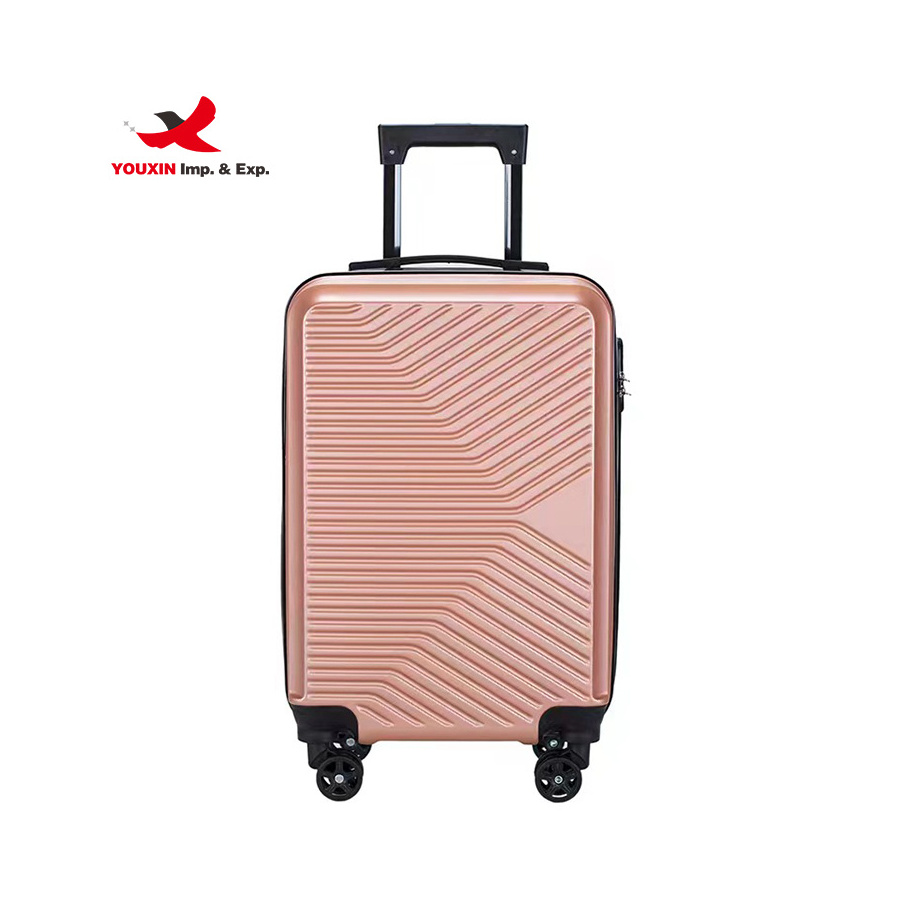 Wholesale Travel Suitcase Solid Color Universal Wheel ABS 20