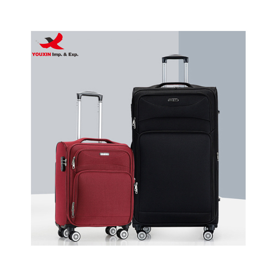 Hot Sell Luggage Expandable Lightweight Durable Suitcase Sets Double Spinner Wheels TSA Lock