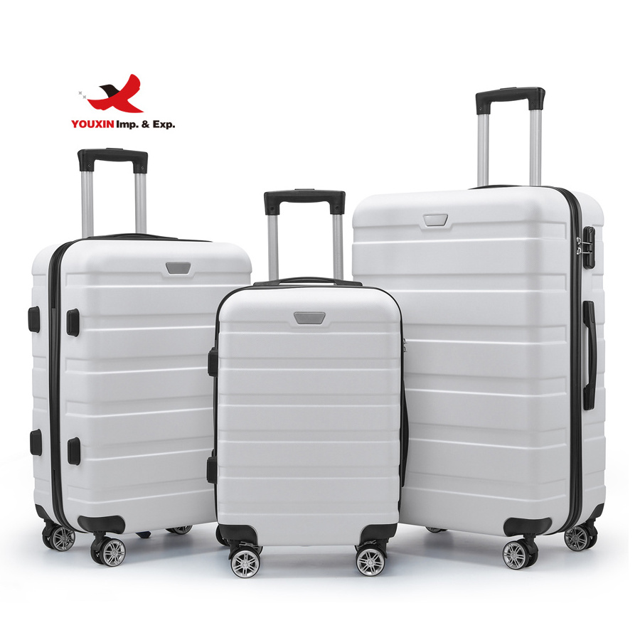 ABS  suitcases luggage carry on luggage travel bags cabin suitcase sets custom hard spinner luggage suitcase