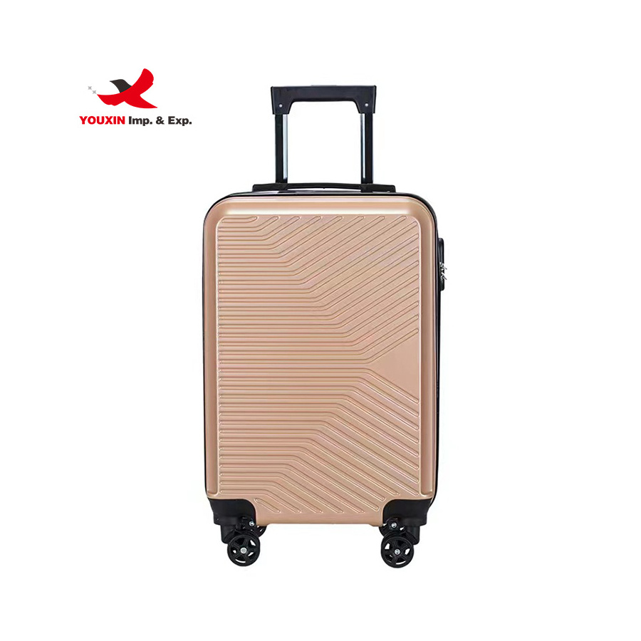 Wholesale Travel Suitcase Solid Color Universal Wheel ABS 20