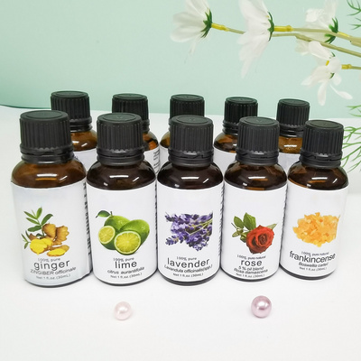 Therapeutic Grade Essential Oil Lime lemon Essential Oil Lavender Oil 100% Pure and Natural for Aromatherapy and Diffuser