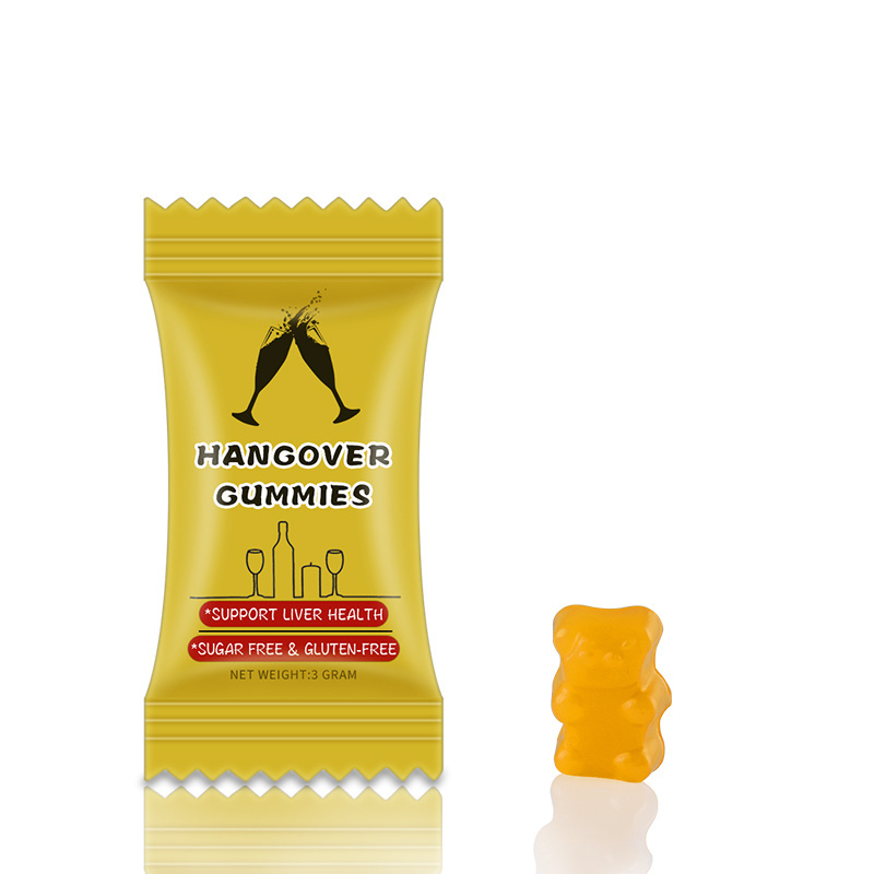 Private Label  New product health hangover relieve alcohol drunk gummy candy