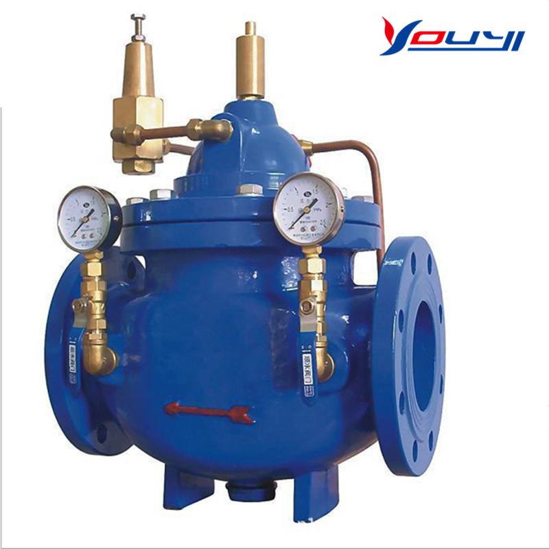 Pressure relief valve 500X   Water conservancy electric control valve 600X