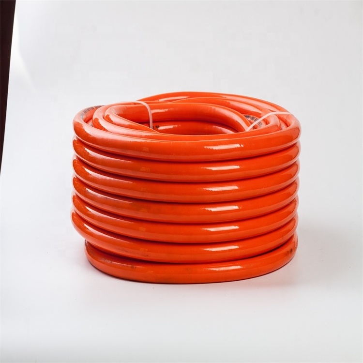 High pressure orange Flexible LPG  hose PVC gas hose Gas Hose