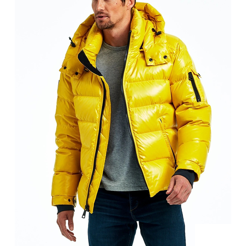 Winter Hooded Duck Down Jackets Warm Thick Down Coats Winter Overcoat Down Parkas Man Puff Jackets