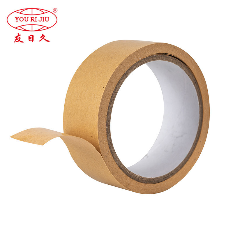 Youyi Group Hotmelt High Tack Recyclable Eco-friendly DIY Carton Sealing Kraft Paper Tape