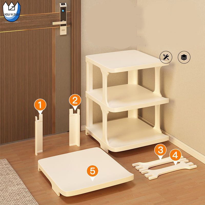 Youyizuo Shoes Cabinet Hinge Shoe Rack Storage Organizer Holder For Closet Portable Kid Shoe Rack For Store