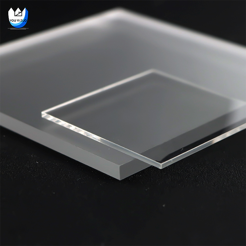 Youyizuo Custom 3mm 5mm 6mm Color Transparent Flexible Cast Pmma Plastic Board Manufacturer Acrylic Sheet