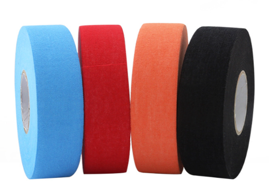 Adhesive Cloth Tape Hokey Stick Blade Handle Shaft Bat Sports Tape Non-Slip Grip Wrap for Ice Hockey