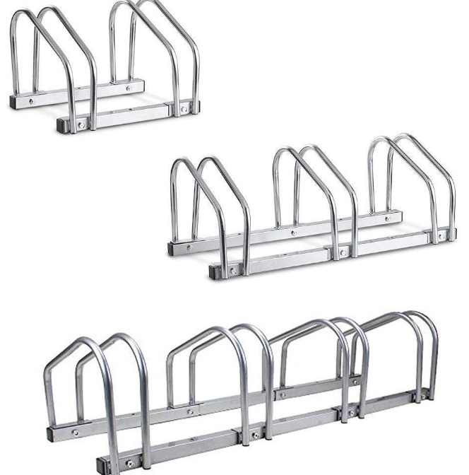 Bike Floor Parking 1-6 Rack Adjustable Bicycle Storage Organizer Stand for Garage