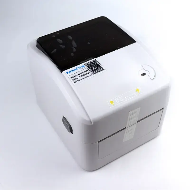 X printer XP-420B 4 Inch Sticker Thermal Printer Width 115mm Shipping Label Barcode Printer Support QR Code Express Waybill