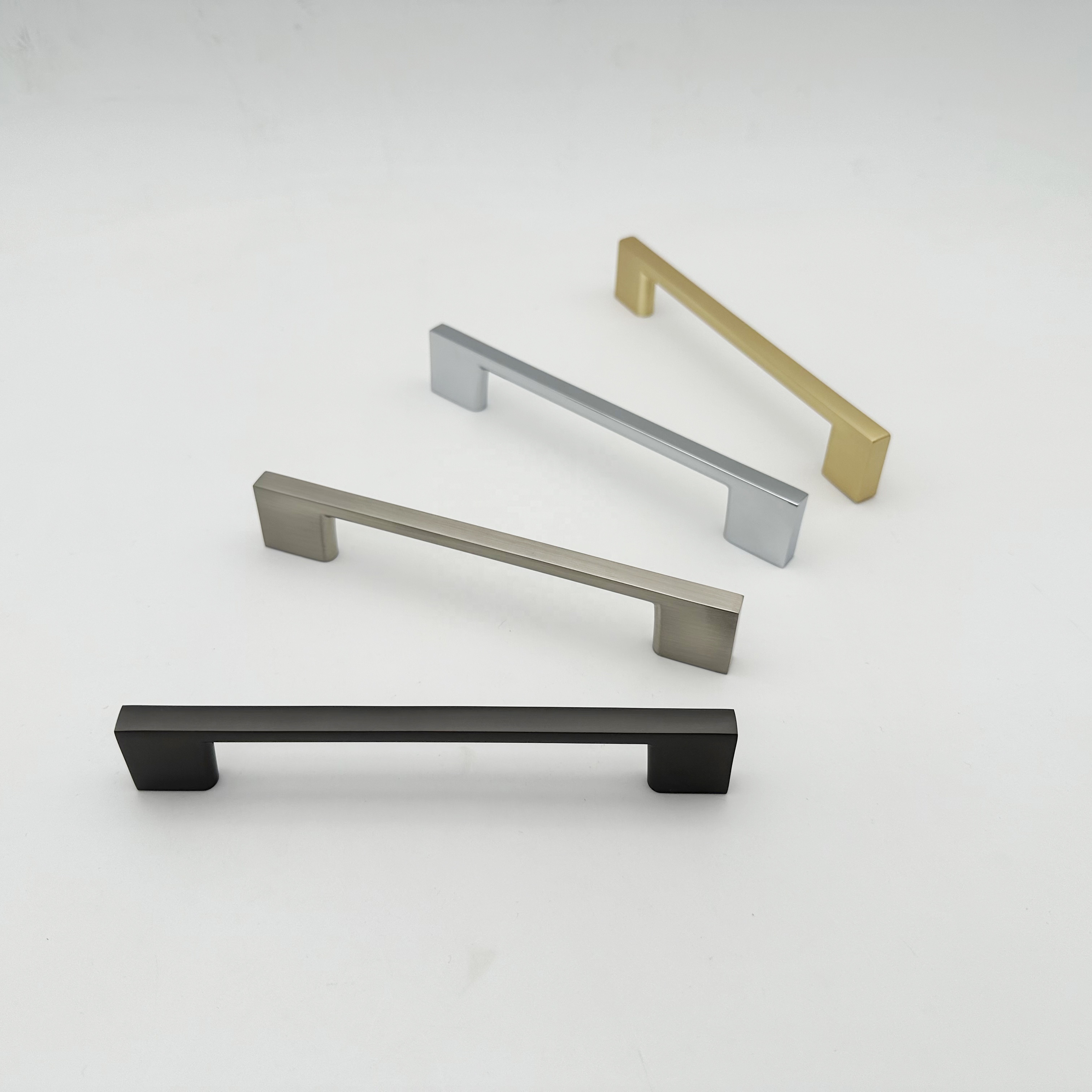 Hot Sale Modern Square Corner Kitchen Cabinet Furniture Drawer Handle Pull Metal Aluminum Alloy Appliance pull