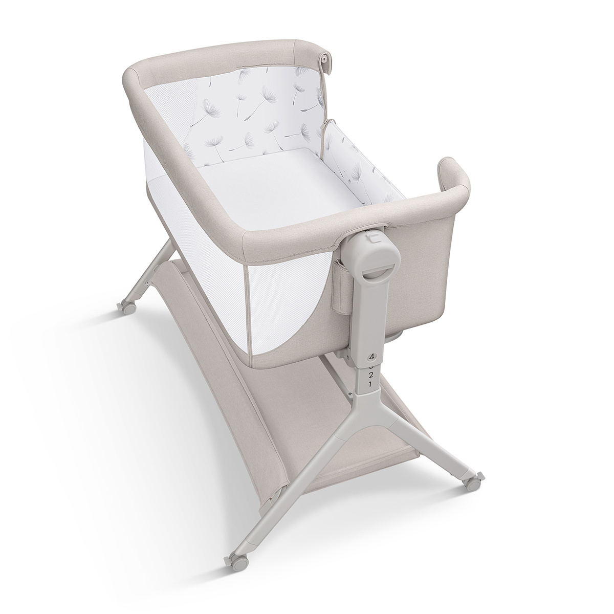 portable hot selling baby bedside crib 0-12 month baby cribs for sale easy assemble metal iron cribs