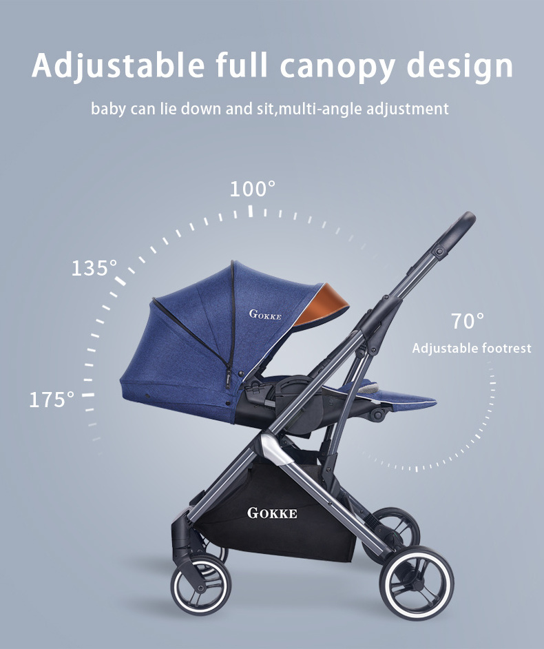 Wholesale and cheaper Baby Stroller New-born Baby Stroller EVA wheels and Foldable Baby Strollers in Discount Stores