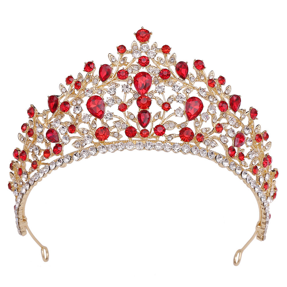 Hot-Selling Pageant Crowns For Queens High Quality Baroque Crystal  Wedding Hair Accessories Bridal Tiaras And Crowns