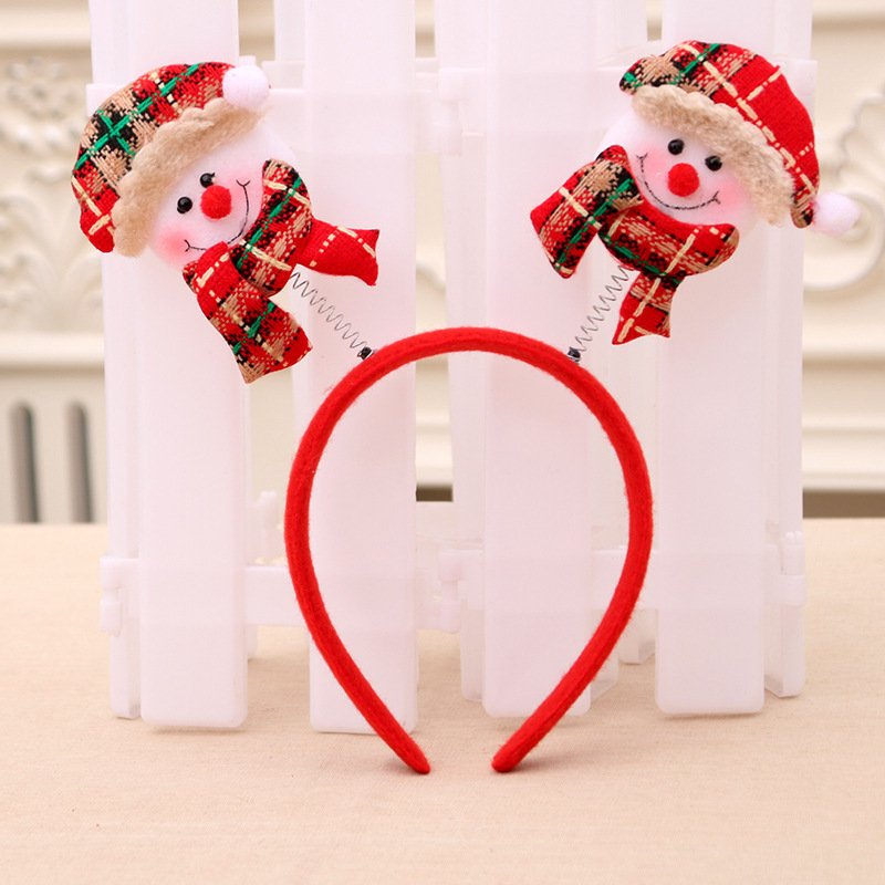 Wholesale Party Hair Band Christmas Headband Santa Party Decor Hairband