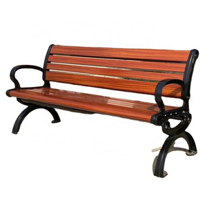 Wholesale outdoor patio chair antique garden bench park stool all cast aluminum garden bench