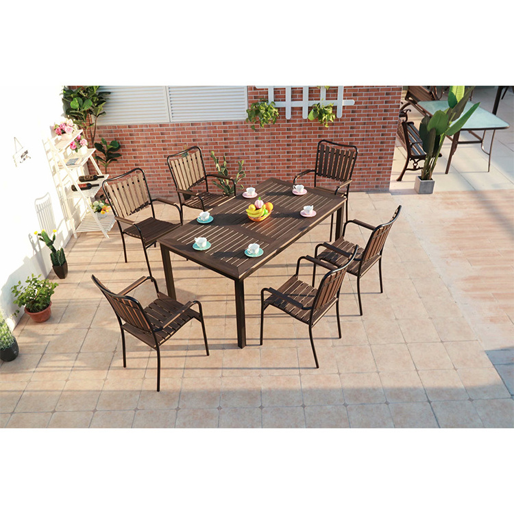 Wholesale all weather garden seats outdoor furniture hotel outdoor terrace leisure furniture