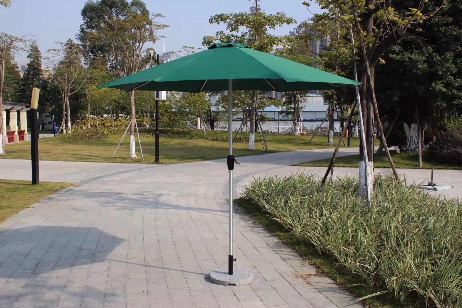 Garden patio sun umbrella and parasols or umbrella base parts