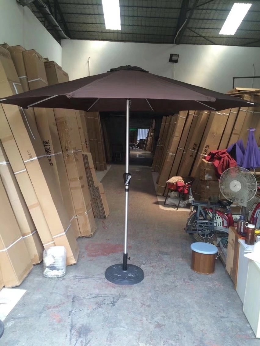 Garden patio sun umbrella and parasols or umbrella base parts