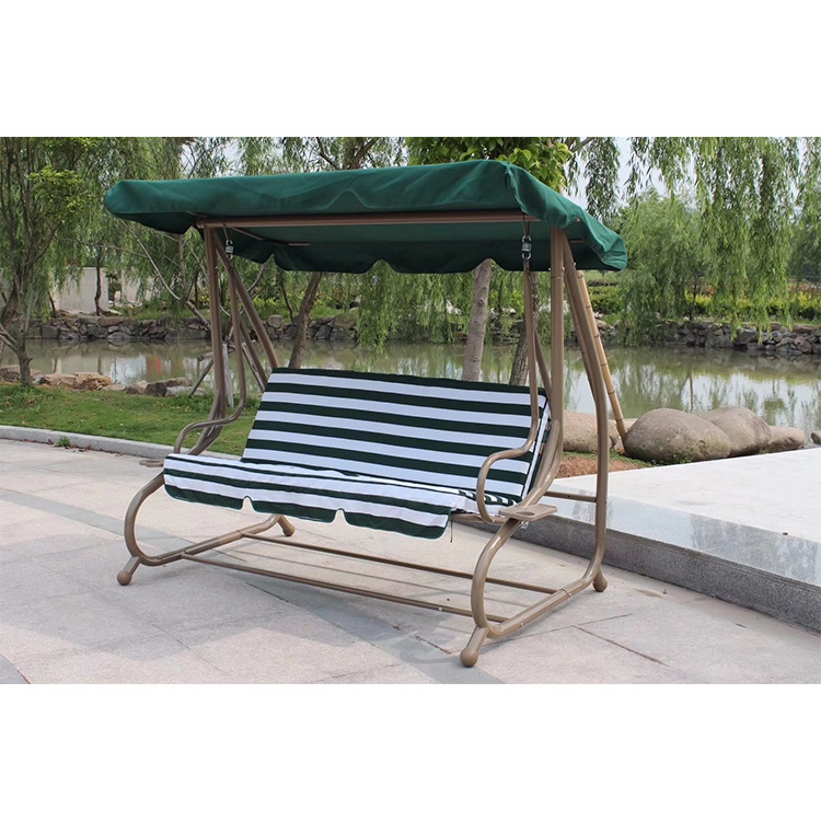 Factory price aluminum garden swing chairs outdoor outdoor porch swing with stand