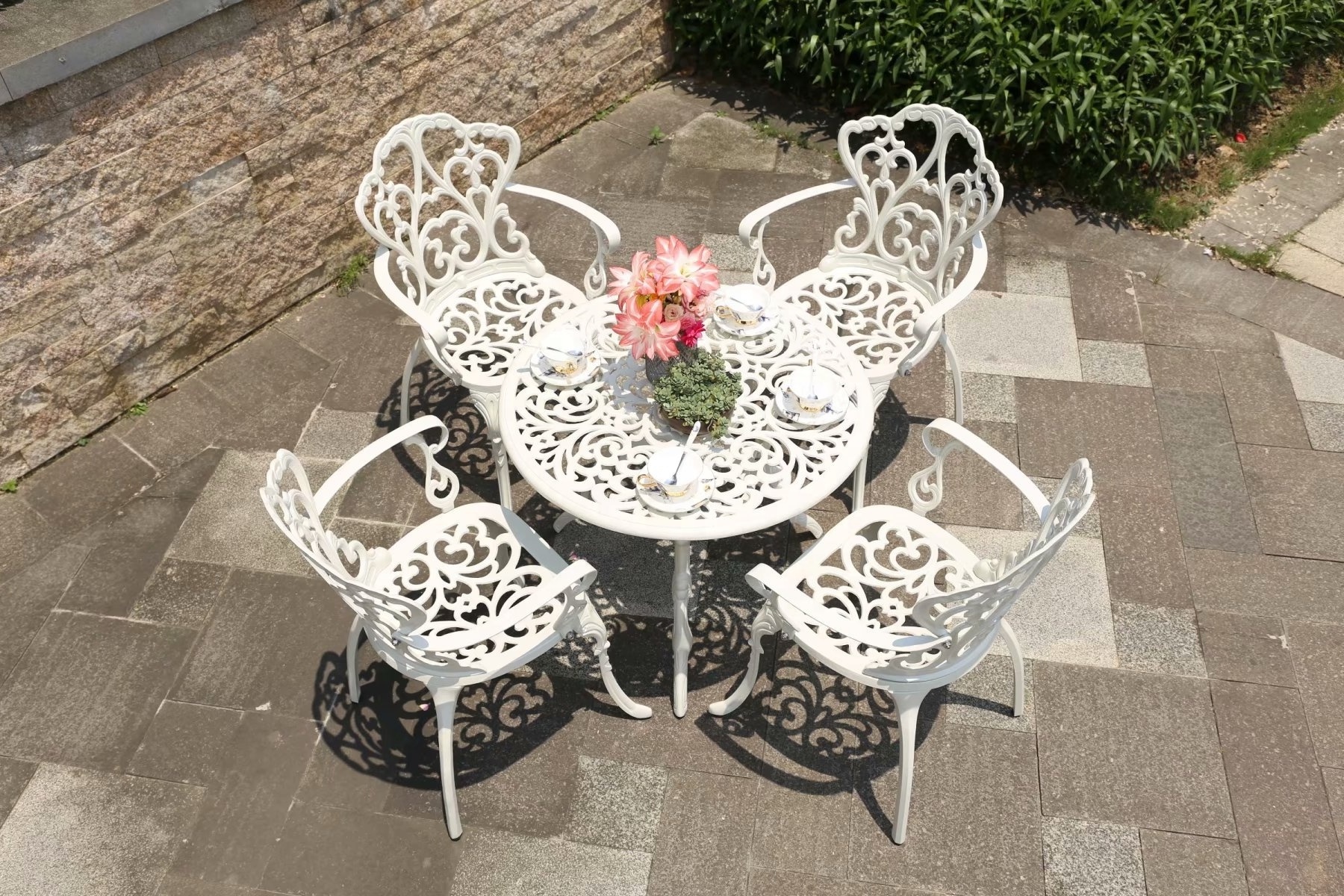 furniture garden outdoor patio set outdoor furniture contemporary cast aluminum patio furniture