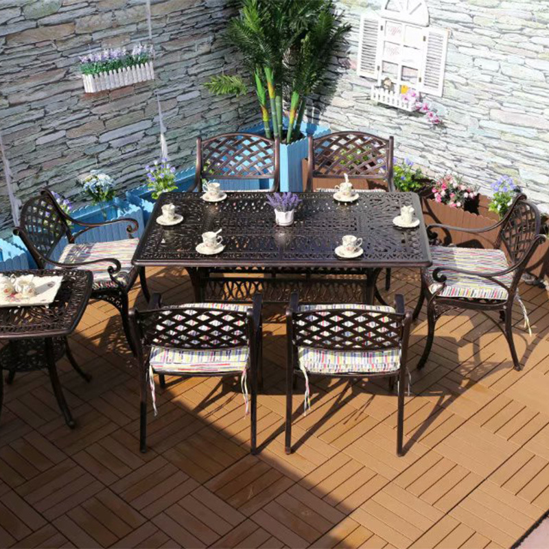 China furniture outdoor durable aluminum chair series garden furniture