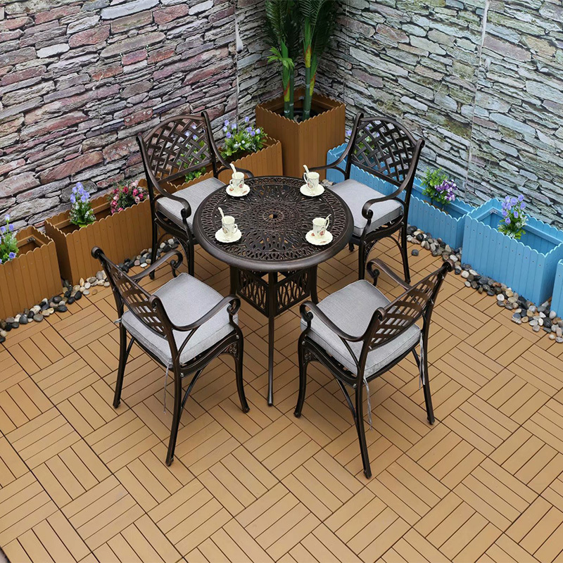 China furniture outdoor durable aluminum chair series garden furniture