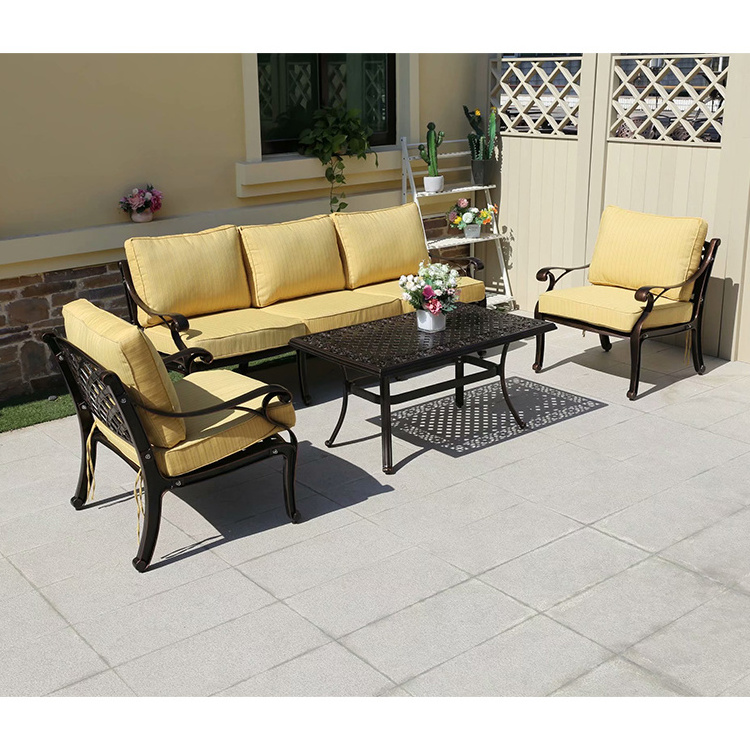 modern outdoor garden furniture sofa set l shape  outdoor patio sofa furniture